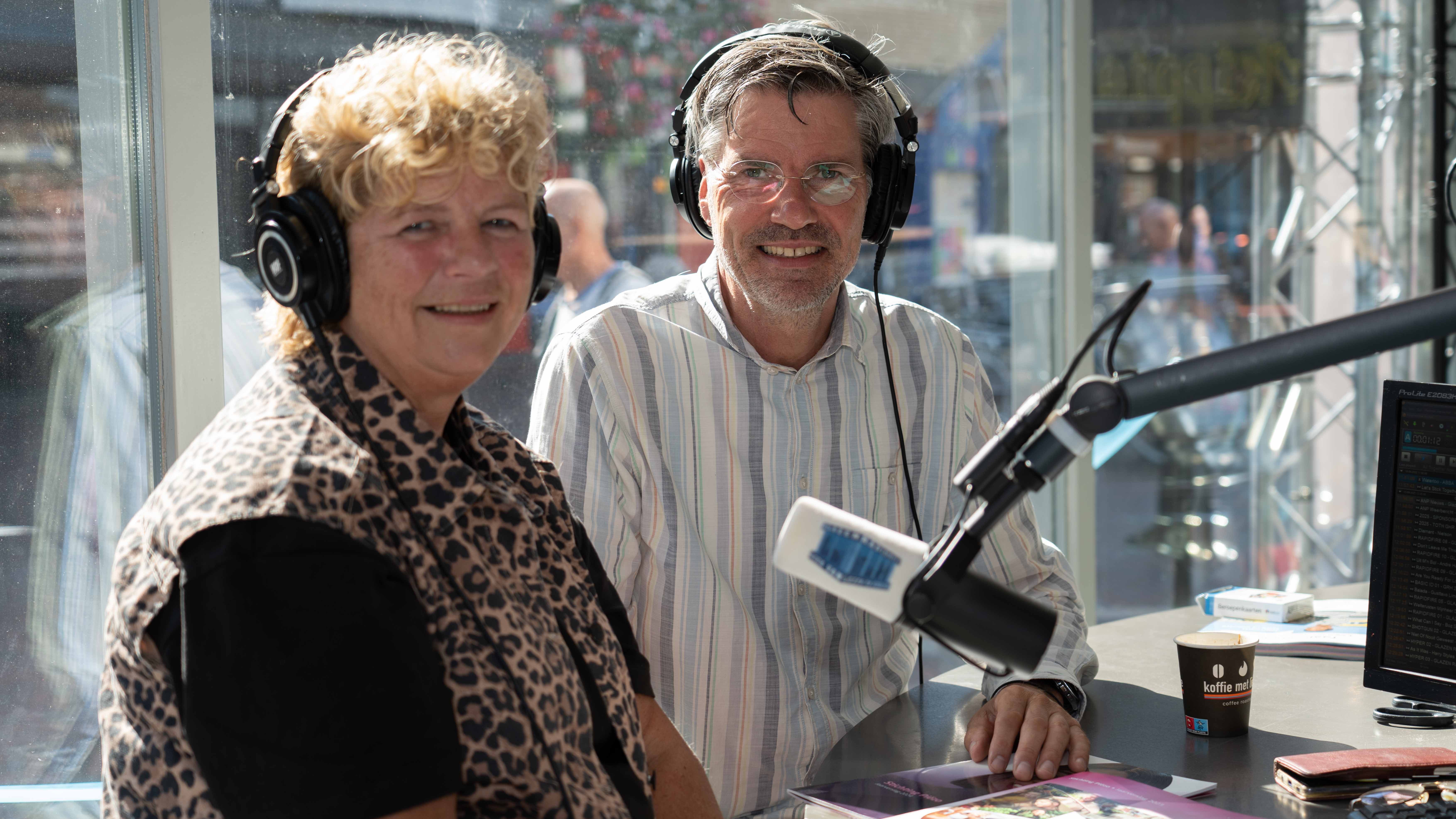 [VIDEO] Markus Huurman en Yvonne Lelieveld van Stichting Piëzo te gast in Glazen Radiohuis