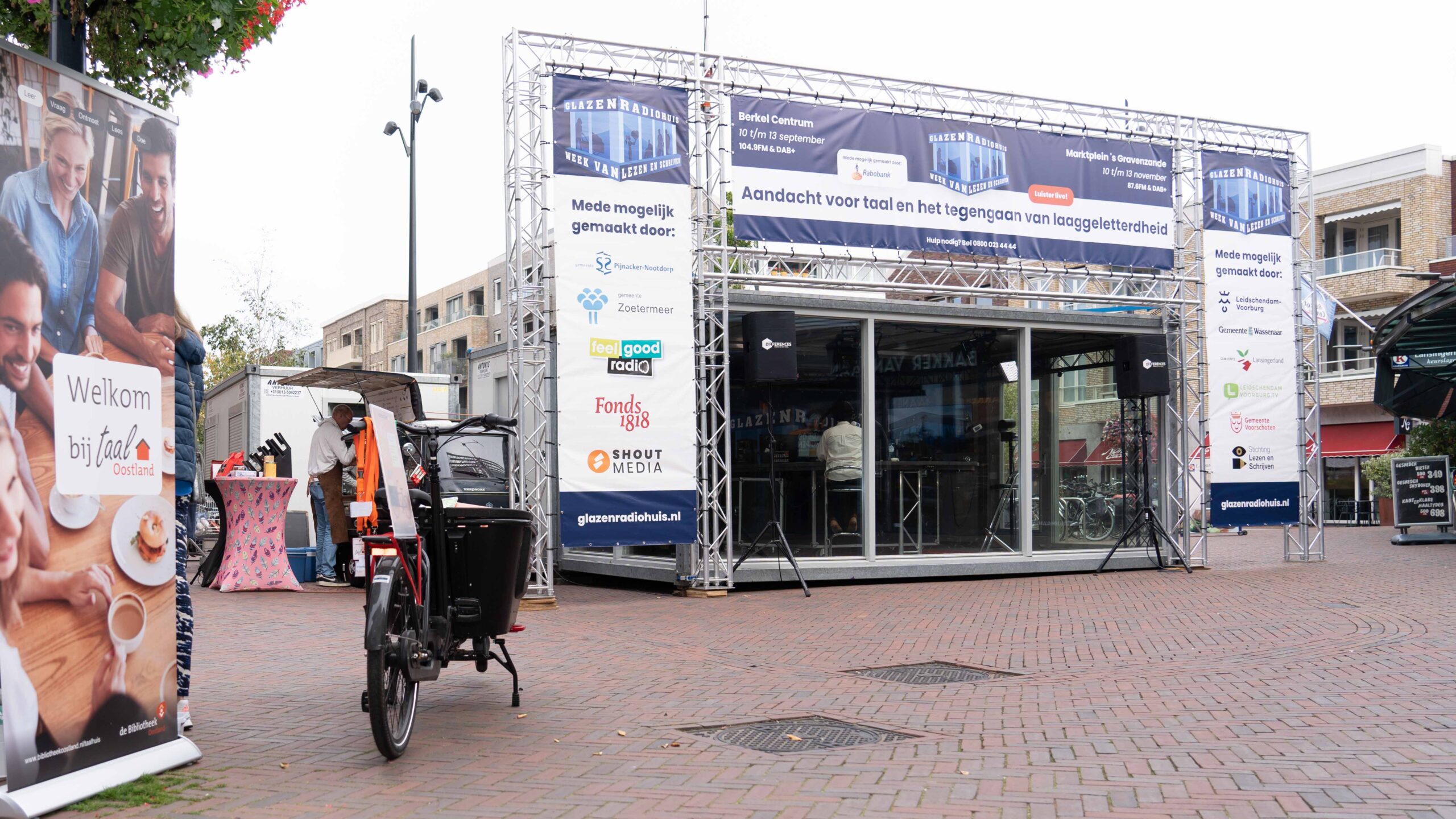 Aftrap Glazen Radiohuis in Berkel en Rodenrijs 2025