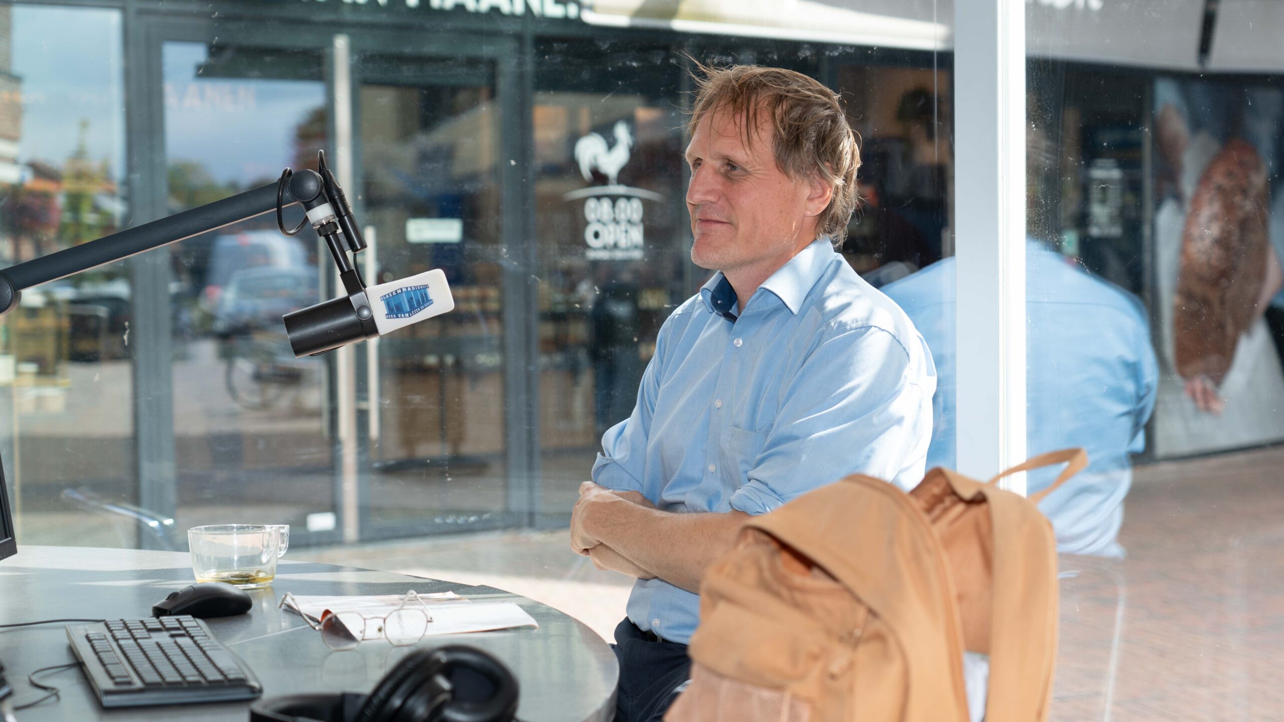 [VIDEO] Projectleider Frank Groenman te gast in Glazen Radiohuis