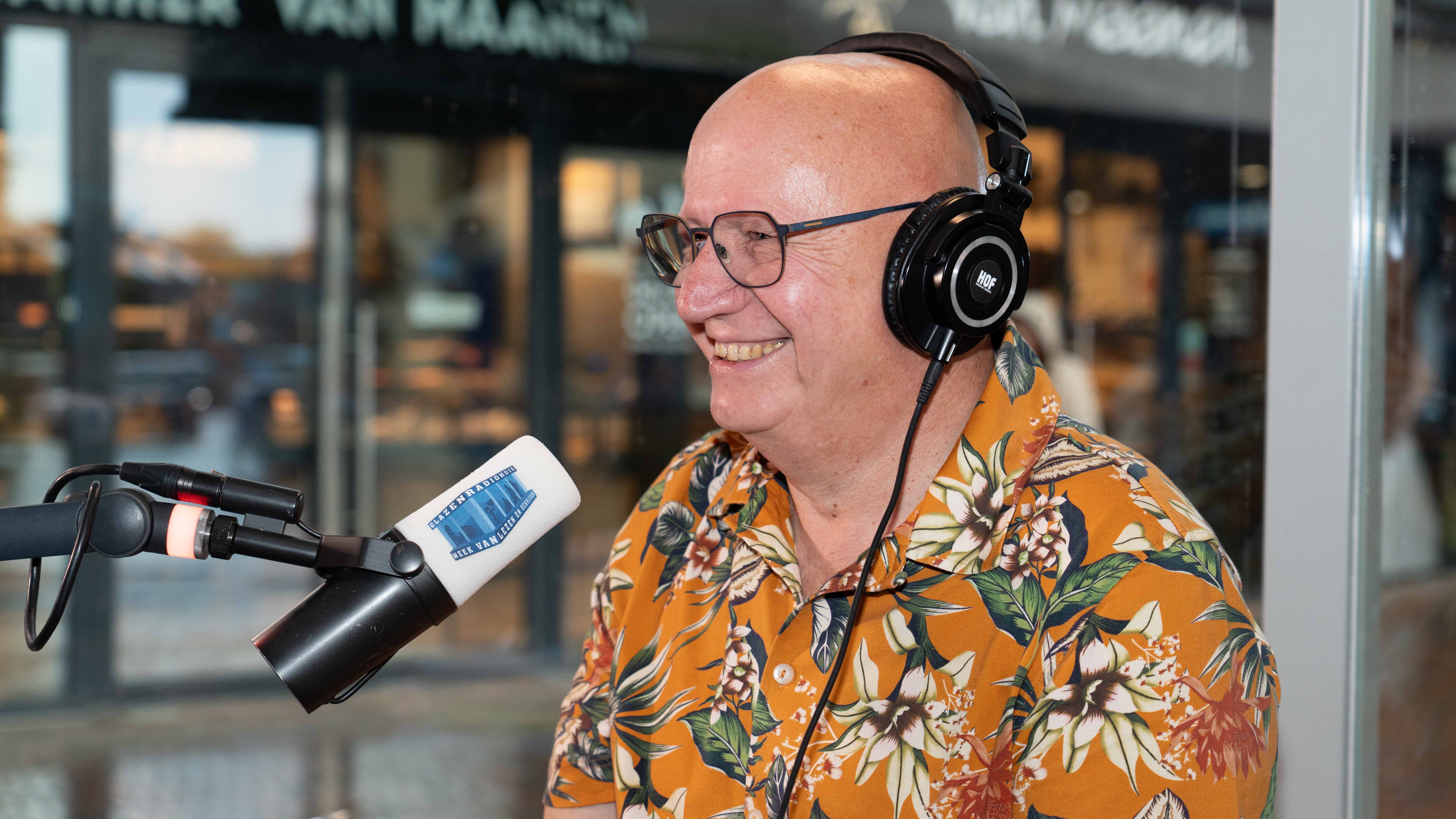 [VIDEO] Hans Eschbach te gast in het Glazen Radiohuis