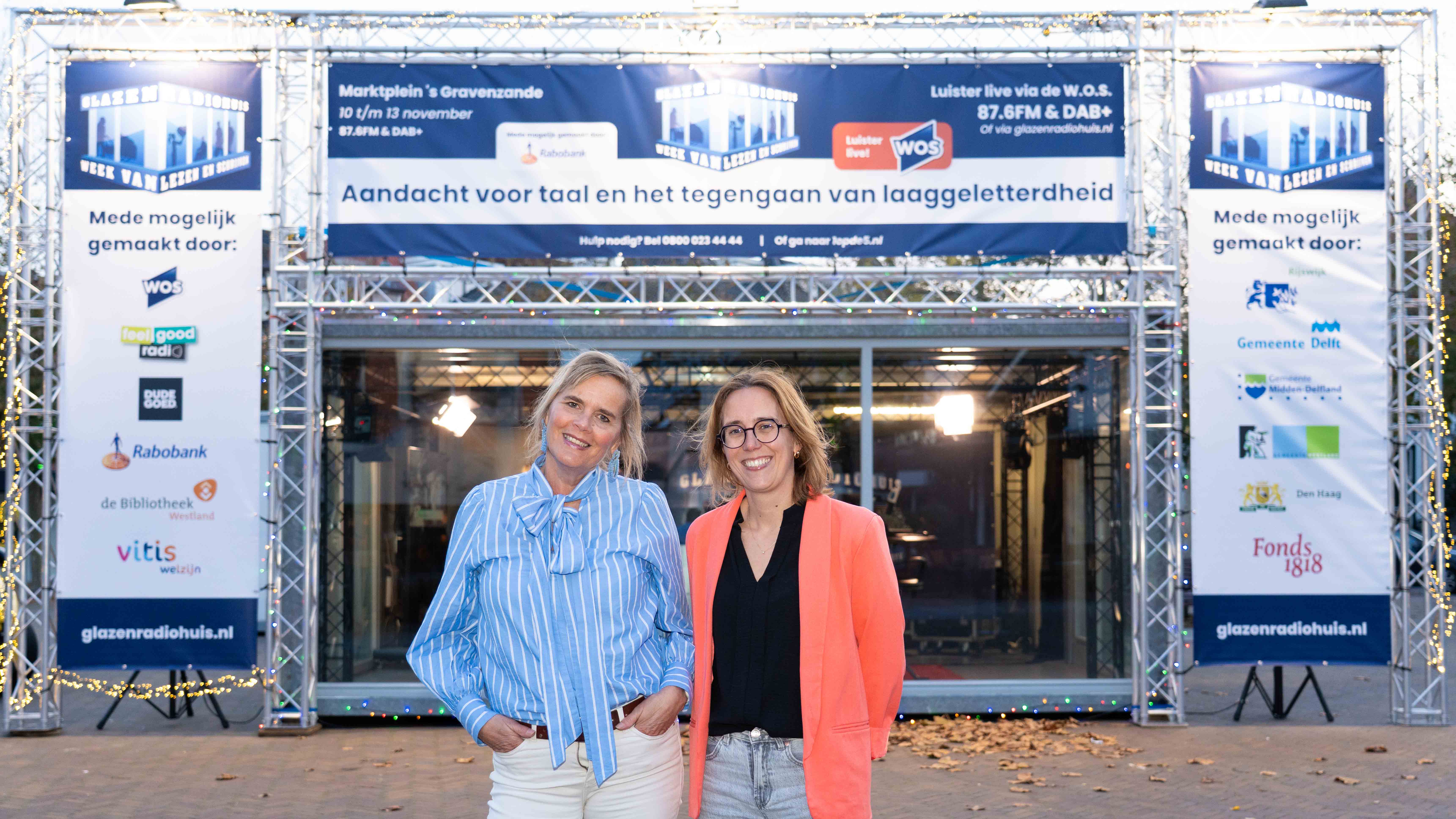 [VIDEO] Elzeline van Ruijven en Marjolein van Nieuwkerk te gast in het Glazen Radiohuis