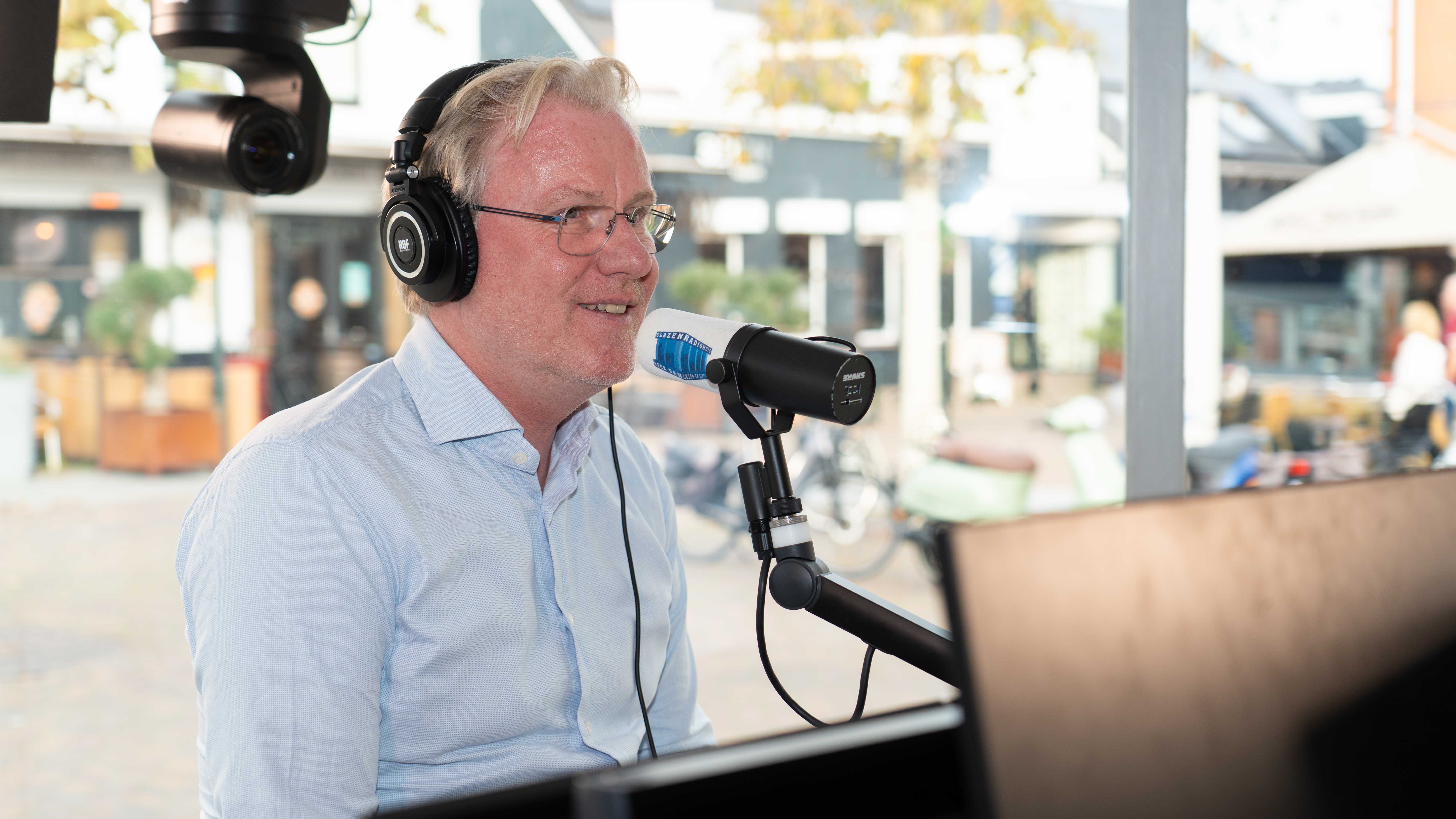[VIDEO] Ruud van Diemen te gast in het Glazen Radiohuis