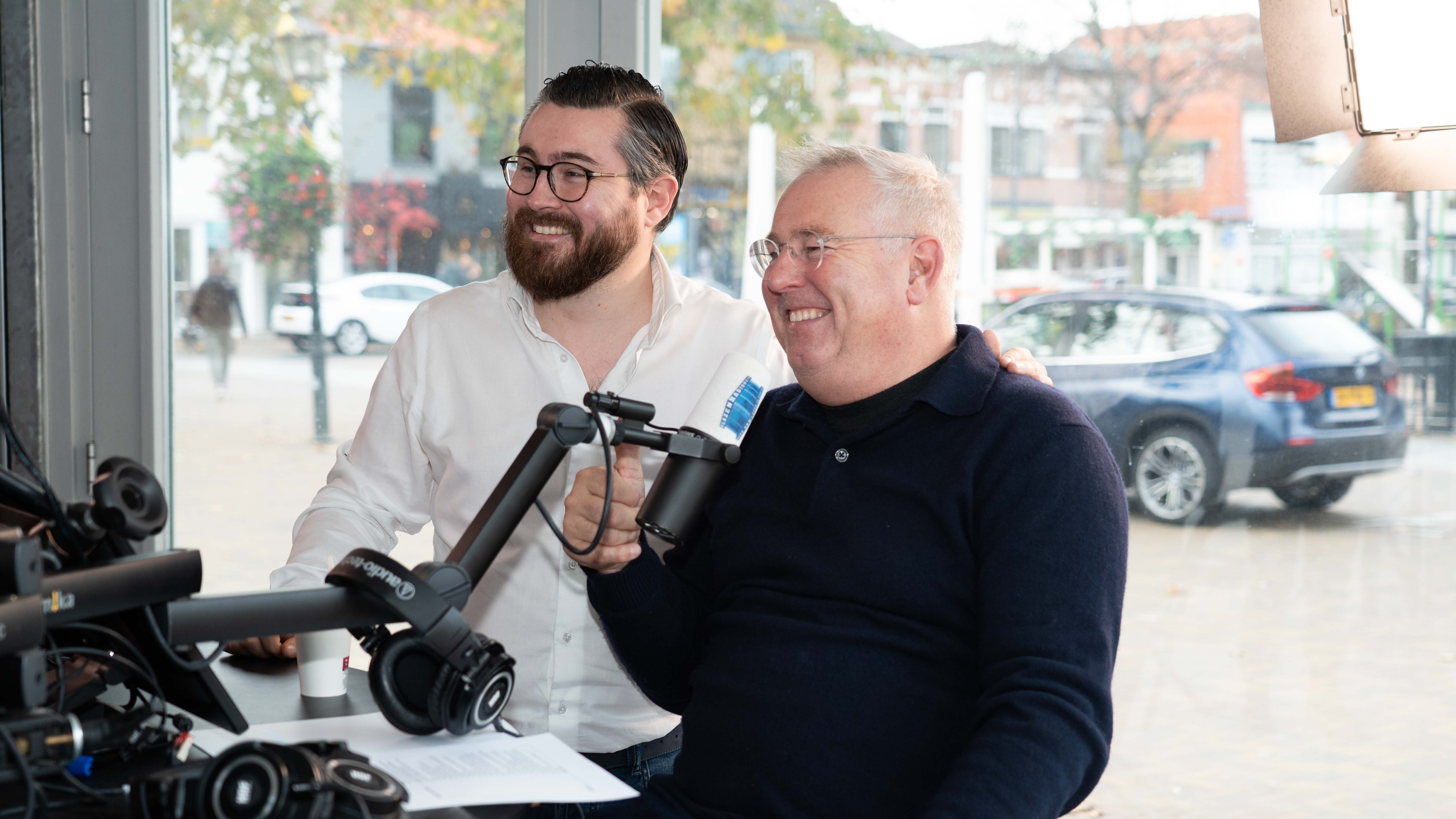 [VIDEO] Sebastiaan en Roderick van den Berg te gast in het Glazen Radiohuis